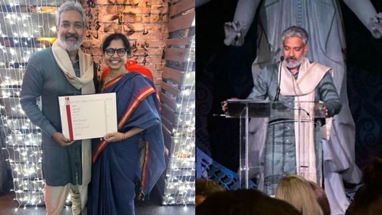 రాజమౌళికి మరో గౌరవం.. `న్యూయార్క్` బెస్ట్ డైరెక్టర్ అవార్డు రాజమౌళికి మరో గౌరవం.. `న్యూయార్క్` బెస్ట్ డైరెక్టర్ అవార్డు