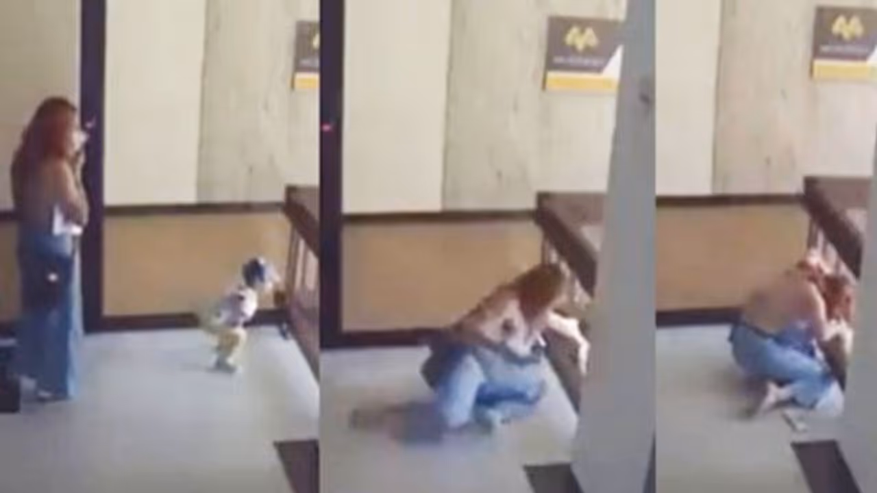 बच्चे को बचाने के लिए मां ने सुपर हीरो से भी ज्यादा दिखाई तेजी, Video देखकर कांप जाएगा कलेजा