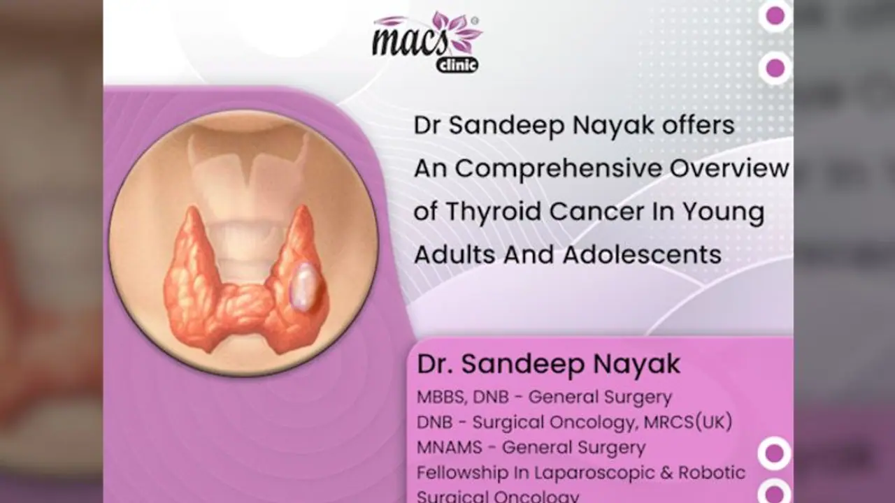 Dr Sandeep Nayak offers a comprehensive overview of Thyroid Cancer in Young Adults and Adolescents