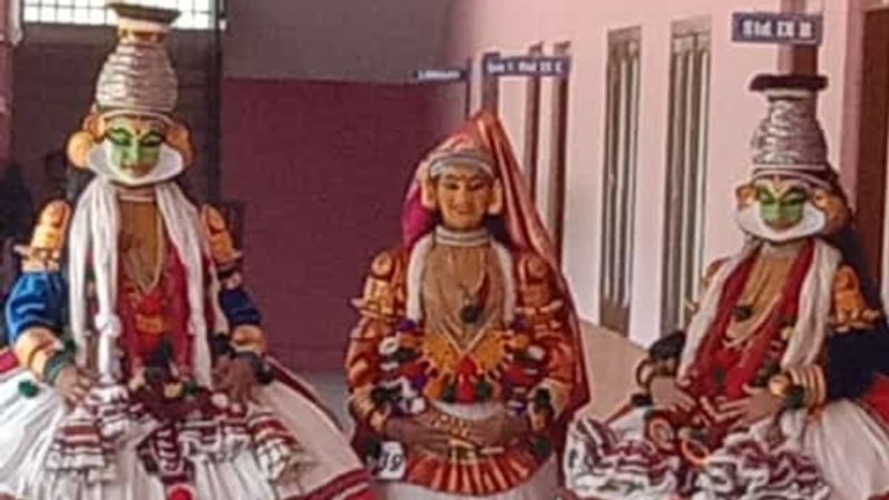 ഹൈറേഞ്ചുകാര്‍ക്ക് അന്യമായ കഥകളിയില്‍ ആദ്യ മത്സരത്തില്‍ തന്നെ നേട്ടവുമായി കല്ലാറിലെ വിദ്യാര്‍ത്ഥിനികള്‍