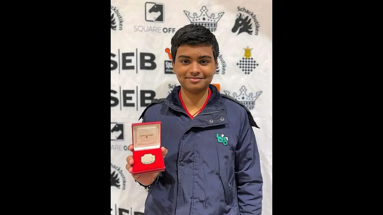 M Pranesh is India's 79th chess Grandmaster