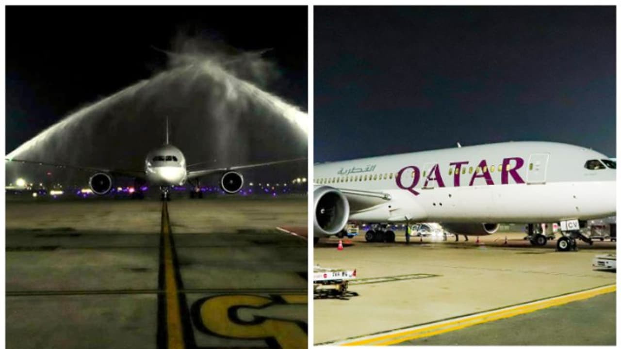 തിരുവനന്തപുരത്ത് നിന്ന് ദോഹയിലേക്ക് ഖത്തര് എയര്വേയ്സ് ഡ്രീംലൈനര് സര്വീസ് തുടങ്ങി തിരുവനന്തപുരത്ത് നിന്ന് ദോഹയിലേക്ക് ഖത്തര് എയര്വേയ്സ് ഡ്രീംലൈനര് സര്വീസ് തുടങ്ങി