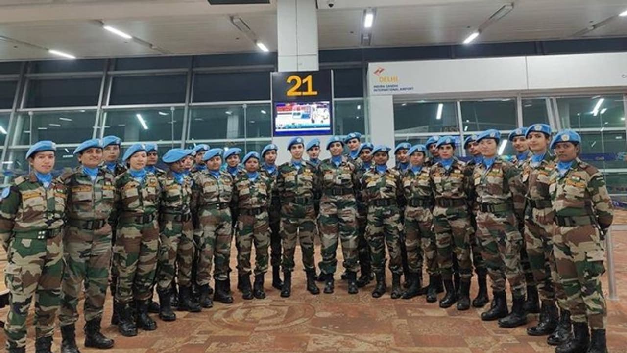 Matter of pride: PM Modi hails Indian Army deployment of largest contingent of women peacekeepers