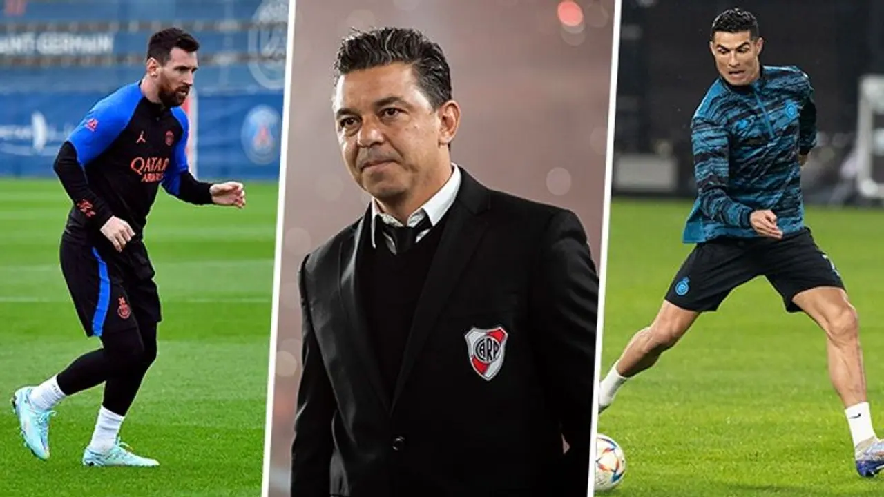 Last Messi vs Ronaldo clash? Argentina's Gallardo to coach Al Nassr & Al Hilal stars in friendly against PSG Last Messi vs Ronaldo clash? Argentina's Gallardo to coach Al Nassr & Al Hilal stars in friendly against PSG