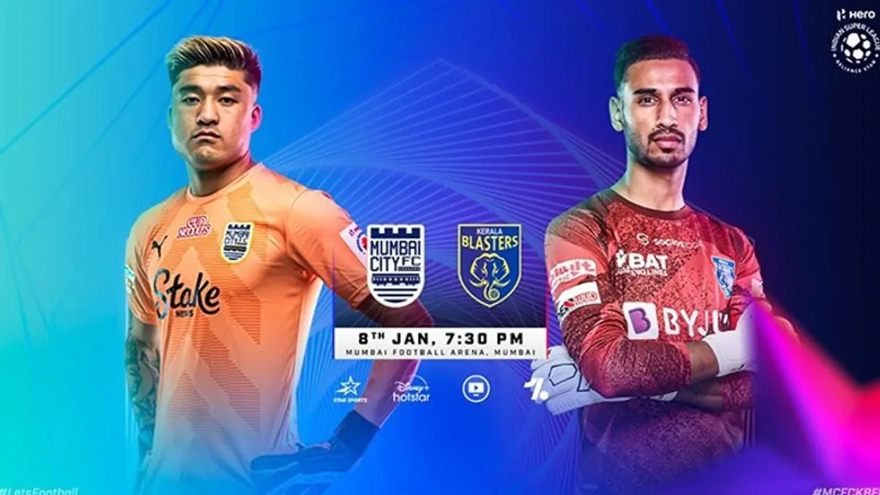 ISL 2022 23: Sunday blockbuster for fans as unbeaten Mumbai City FC hosts red hot Kerala Blasters FC ISL 2022 23: Sunday blockbuster for fans as unbeaten Mumbai City FC hosts red hot Kerala Blasters FC
