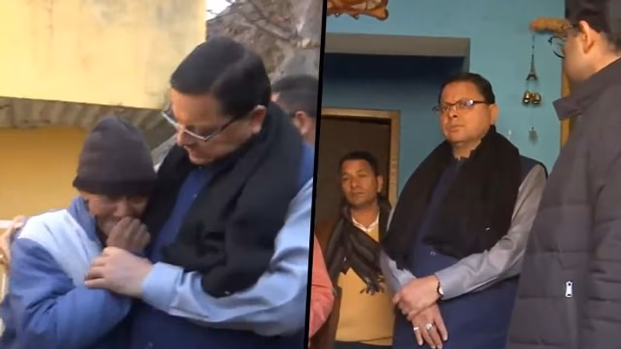 Uttarakhand CM Pushkar Dhami visits 'sinking' Joshimath; says, '..in talks with ISRO'