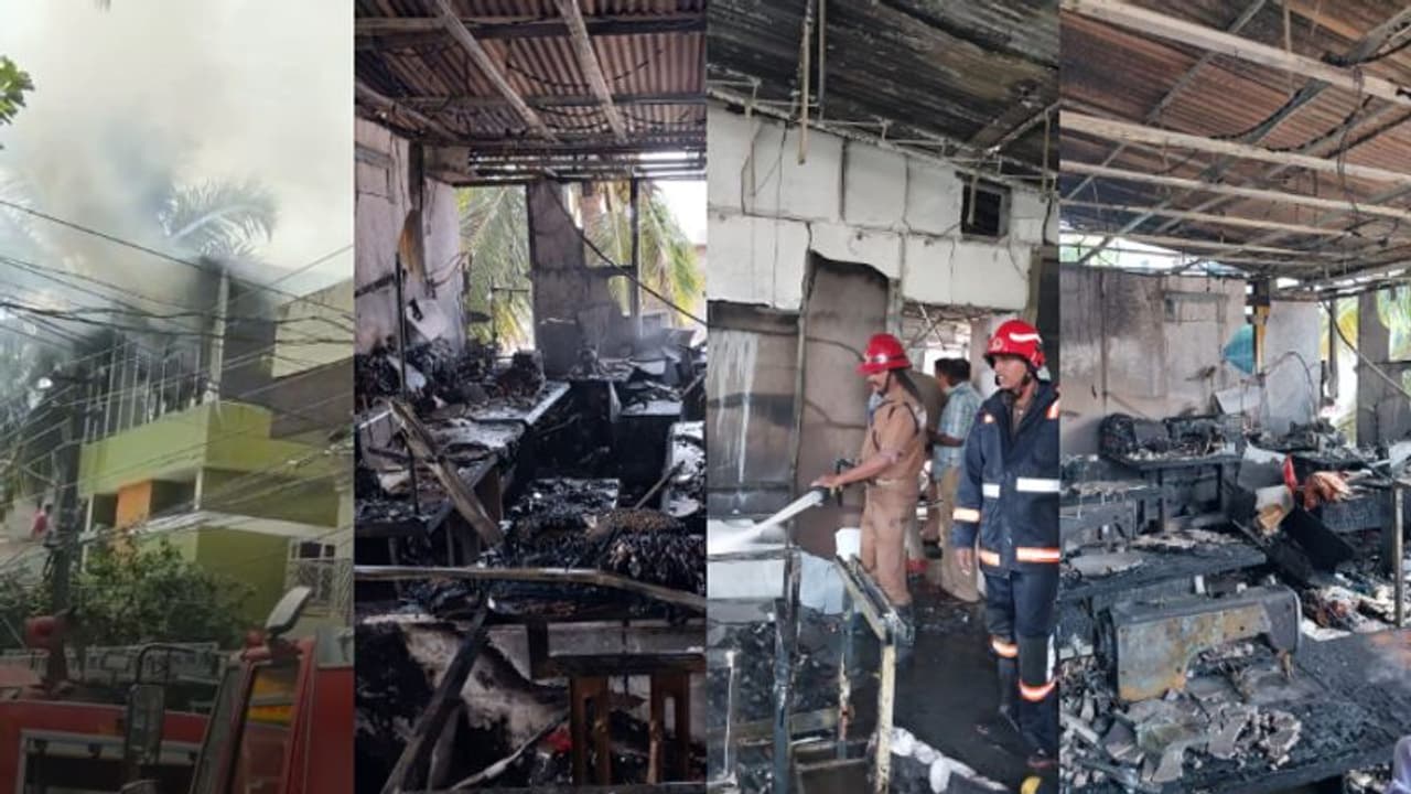 ഇസ്തിരി പെട്ടിയിൽ നിന്ന് തീ പടർന്നു, അലങ്കാര സ്ഥാപനത്തില്‍ തീപിടുത്തം; 3 ലക്ഷം രൂപയുള്‍പ്പടെ കത്തി നശിച്ചു