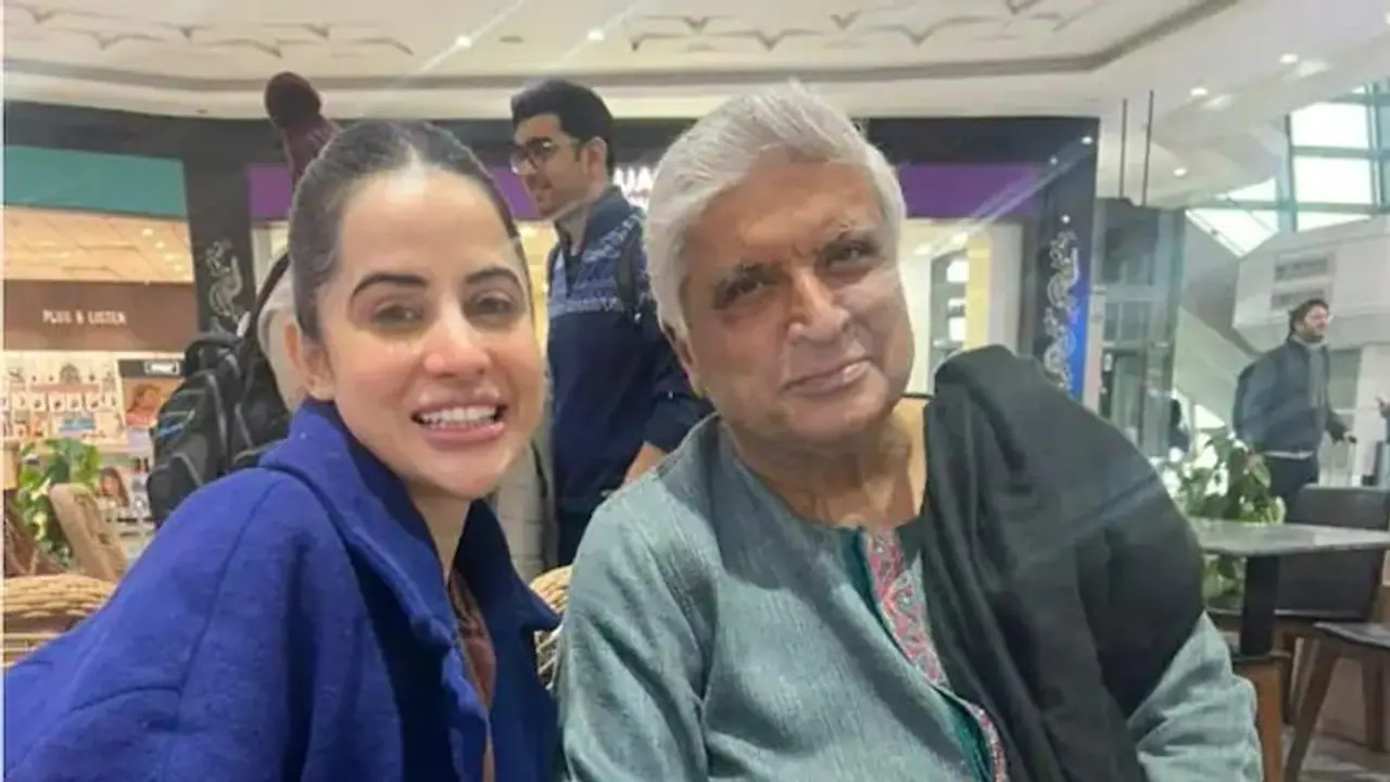 'Finally met my grandfather': Urfi Javed jokes on meeting Javed Akhtar