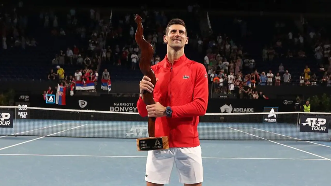 Adelaide International 2023: 'To be standing here is a gift' Djokovic after hard fought title conquest