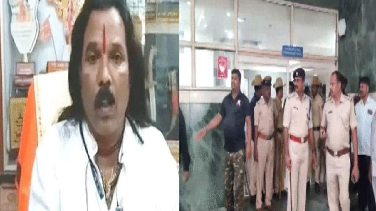 യാത്രക്കിടെ ശ്രീരാമസേന നേതാവ് രവികുമാർ കോകിത്കറിന് വെടിയേറ്റു, അക്രമങ്ങളിൽ ഭയക്കില്ലെന്ന് മുത്തലിക് യാത്രക്കിടെ ശ്രീരാമസേന നേതാവ് രവികുമാർ കോകിത്കറിന് വെടിയേറ്റു, അക്രമങ്ങളിൽ ഭയക്കില്ലെന്ന് മുത്തലിക്