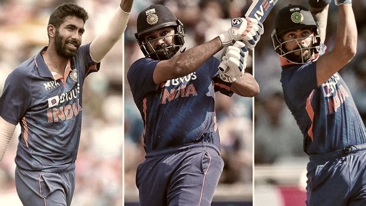 உண்மையாவா? கடந்த 3 வருடத்தில் ரோகித் சர்மா, பும்ரா, கோலி இணைந்தது 2 ஒரு நாள் போட்டியில் மட்டுமே! உண்மையாவா? கடந்த 3 வருடத்தில் ரோகித் சர்மா, பும்ரா, கோலி இணைந்தது 2 ஒரு நாள் போட்டியில் மட்டுமே!