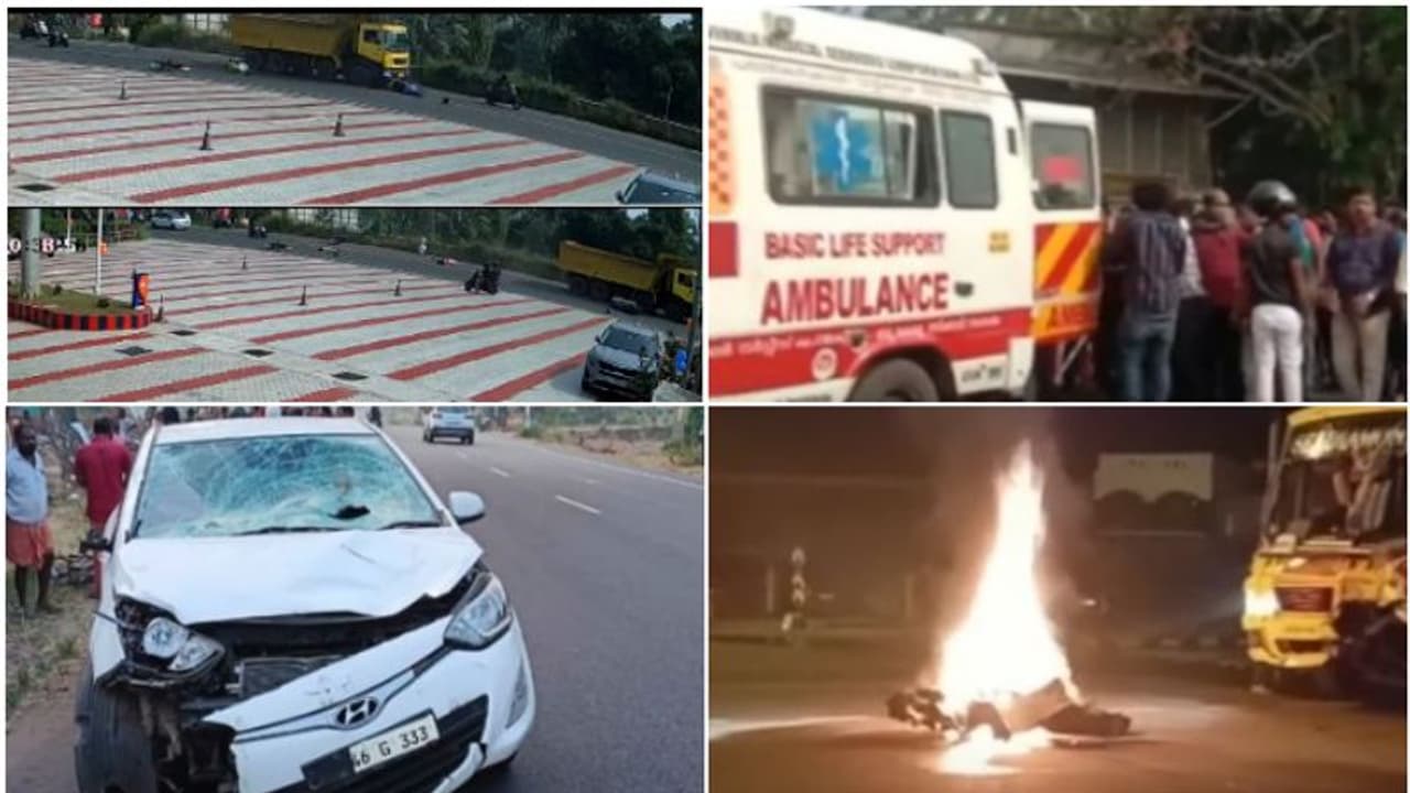 കണ്ണീർ ദിനം: സംസ്ഥാനത്ത് വിവിധയിടങ്ങളിലായി അഞ്ച് വാഹനാപകടം, നിരത്തിൽ പൊലിഞ്ഞത് ആറ് ജിവനുകൾ കണ്ണീർ ദിനം: സംസ്ഥാനത്ത് വിവിധയിടങ്ങളിലായി അഞ്ച് വാഹനാപകടം, നിരത്തിൽ പൊലിഞ്ഞത് ആറ് ജിവനുകൾ