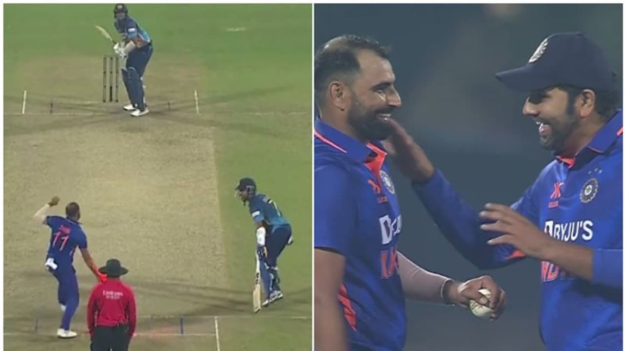 98 ರನ್ ಗಳಿಸಿದ್ದಾಗ ಶಾನಕ ಮಂಕಡ್ ರನೌಟ್ ಮಾಡಲೆತ್ನಿಸಿದ ಶಮಿ..! ಮತ್ತೆ ಹೃದಯ ಗೆದ್ದ ಕ್ಯಾಪ್ಟನ್ ರೋಹಿತ್ ಶರ್ಮಾ 98 ರನ್ ಗಳಿಸಿದ್ದಾಗ ಶಾನಕ ಮಂಕಡ್ ರನೌಟ್ ಮಾಡಲೆತ್ನಿಸಿದ ಶಮಿ..! ಮತ್ತೆ ಹೃದಯ ಗೆದ್ದ ಕ್ಯಾಪ್ಟನ್ ರೋಹಿತ್ ಶರ್ಮಾ