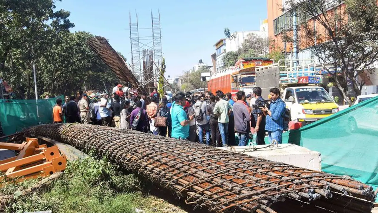 Case against NCC, seven other officials over Bengaluru metro pillar collapse Case against NCC, seven other officials over Bengaluru metro pillar collapse