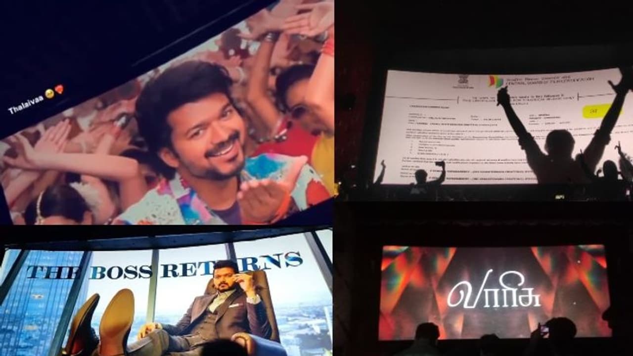 ഫാന്‍സ്, ഫസ്റ്റ് ഷോ കഴിഞ്ഞു; വിജയിയുടെ വാരിസ് എങ്ങനെ; പ്രേക്ഷക പ്രതികരണം ഇങ്ങനെ