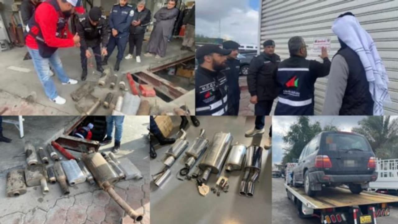 അമിത ശബ്ദമുണ്ടാക്കുന്ന സൈലന്‍സറുകള്‍ വിറ്റഴിച്ച വര്‍ക്ക്ഷോപ്പുകളും ഗ്യാരേജുകളും പൂട്ടിച്ചു