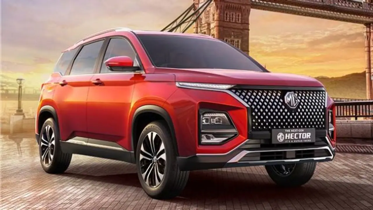 Auto Expo 2023: பட்டையை கிளப்பும் எம்ஜி ஹெக்டர் ஃபேஸ்லிஃப்ட் எஸ்யூவி.. விலை எவ்வளவு தெரியுமா? முழு விபரம்