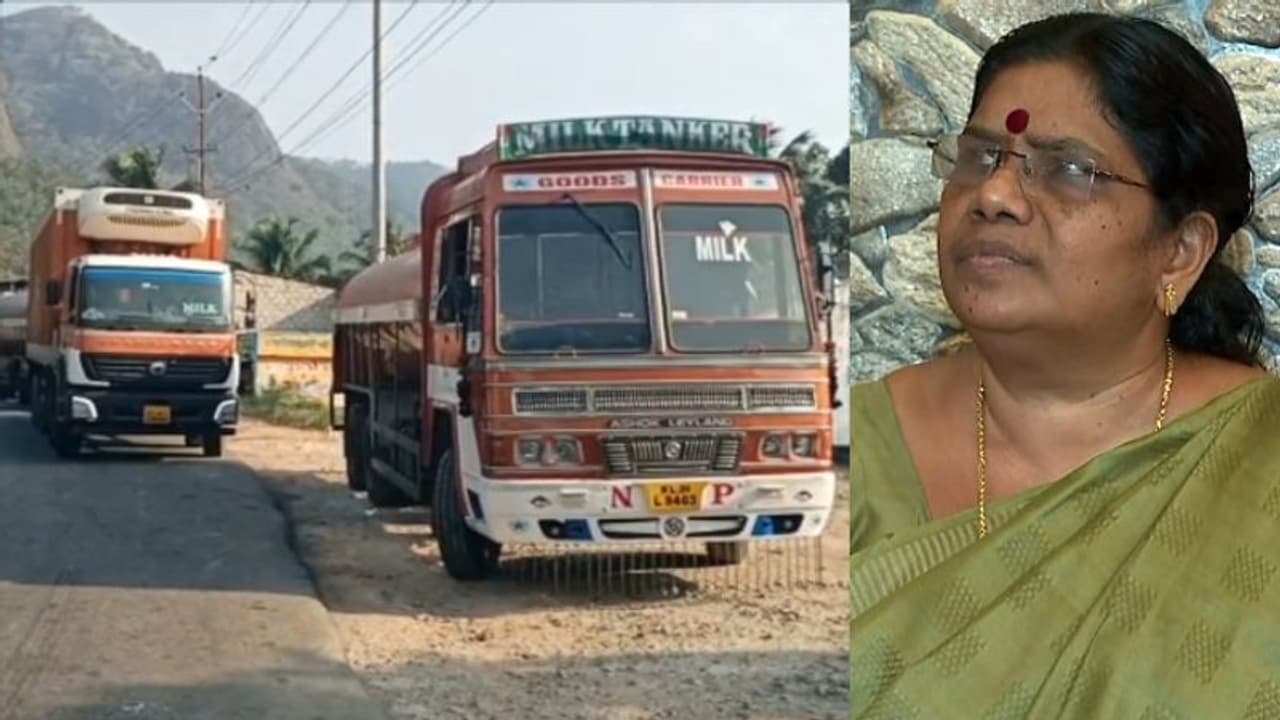 ഹൈഡ്രജൻ പെറോക്സൈഡ് കലര്ത്തിയ പാൽ: പരിശോധനയ്ക്ക് ഉദ്യോഗസ്ഥര് വൈകിയെത്തിയതിനെതിരെ മന്ത്രി ചിഞ്ചുറാണി ഹൈഡ്രജൻ പെറോക്സൈഡ് കലര്ത്തിയ പാൽ: പരിശോധനയ്ക്ക് ഉദ്യോഗസ്ഥര് വൈകിയെത്തിയതിനെതിരെ മന്ത്രി ചിഞ്ചുറാണി