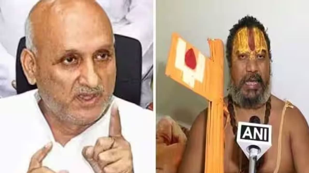 அமைச்சரின் நாக்கை அறுத்தால் ரூ.10 கோடி! அயோத்தி மடாதிபதி அறிவிப்பு