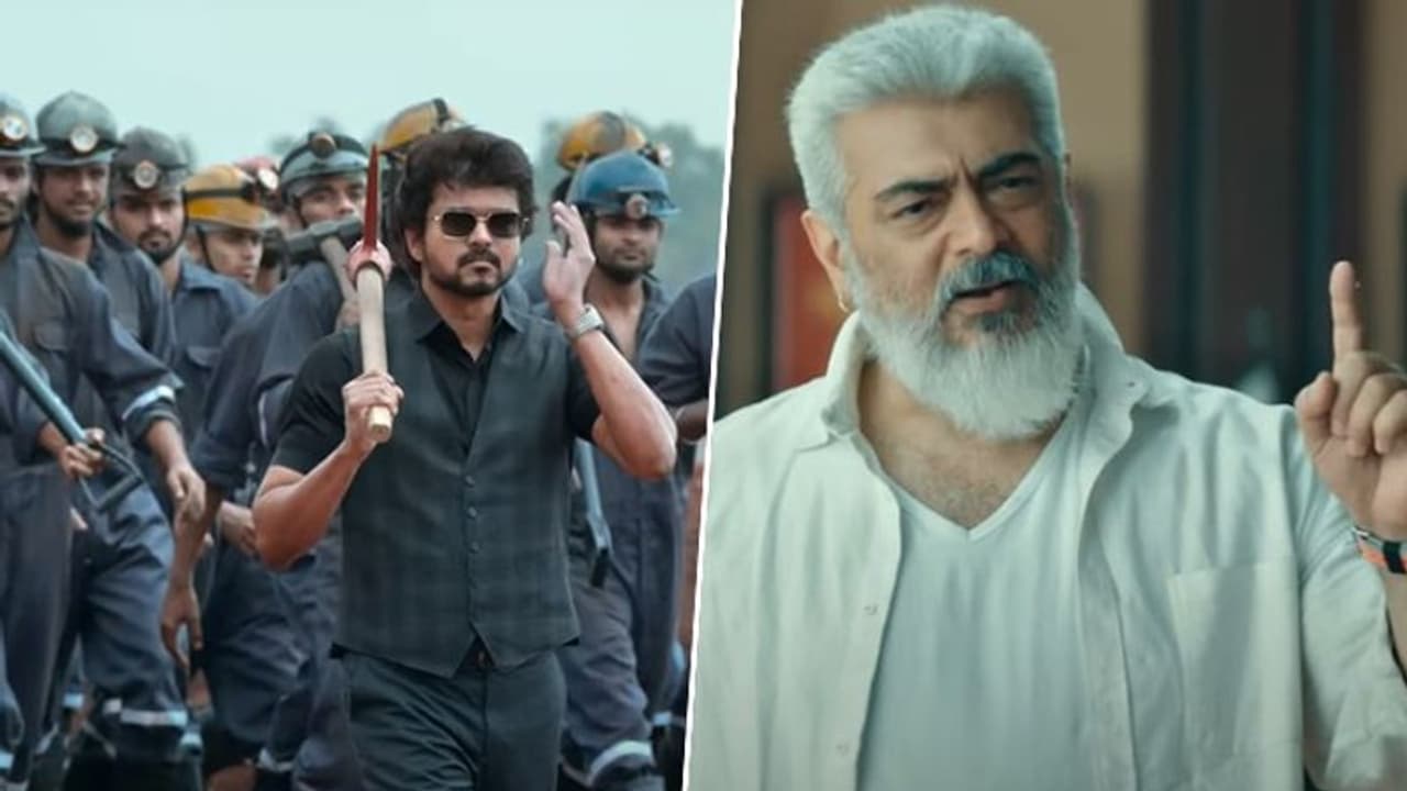 Thunivu, Varisu Box Office collection: Ajith, Vijay garner combined India gross of over Rs 50 crores