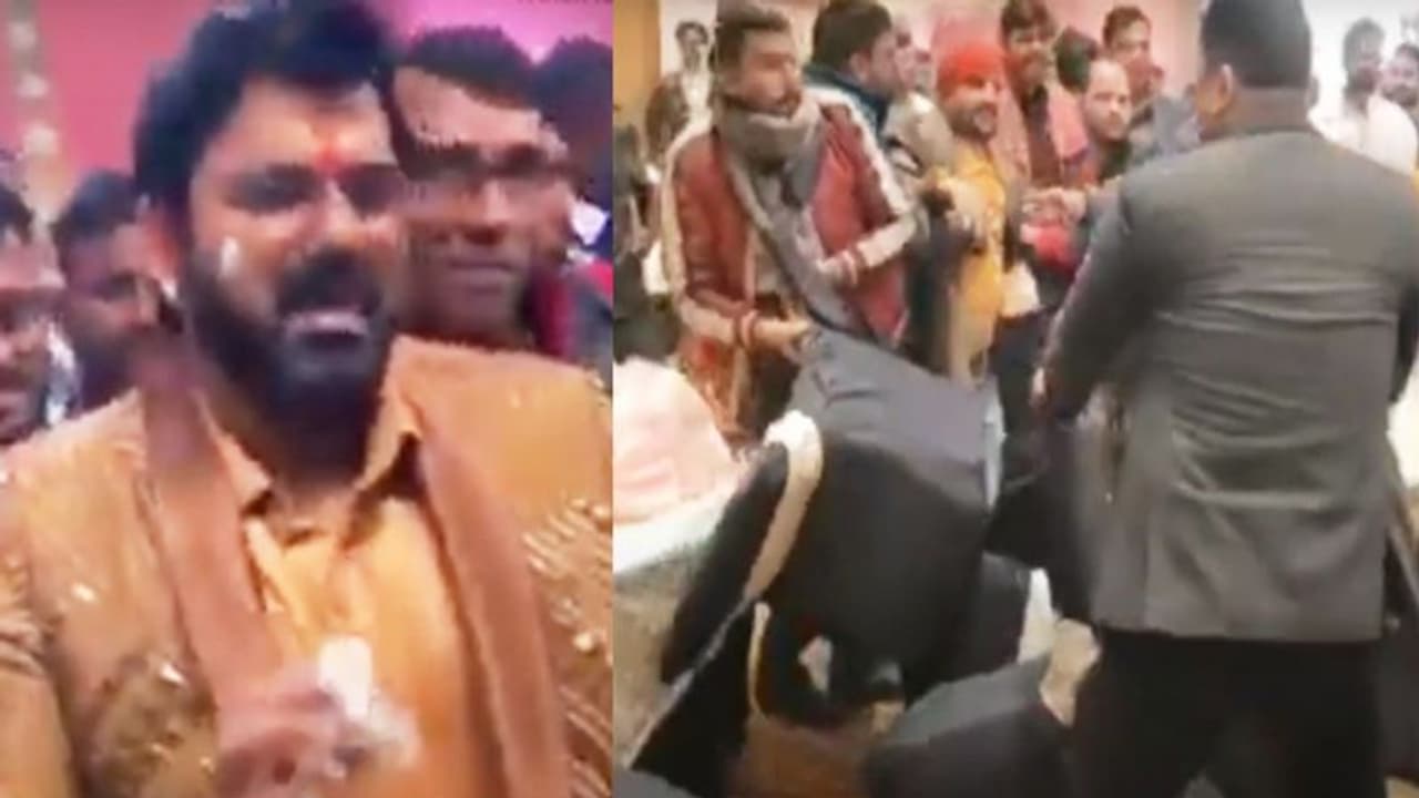 पवनसिंह की पार्टी में मरने मारने पर उतारू हुए लोग, कुर्सियां फेंकी तो एक्टर ने गुस्से में उठाया ये कदम