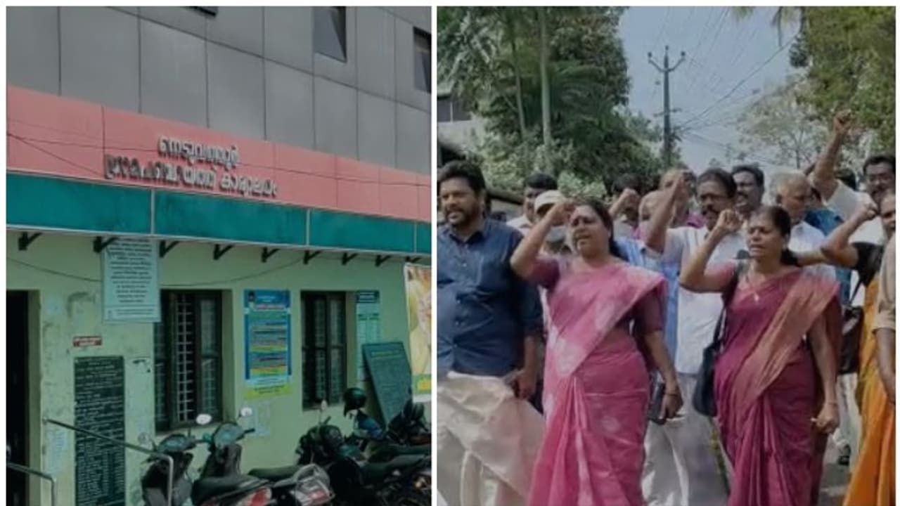 ബിജെപിയുടെ അവിശ്വാസ പ്രമേയത്തിന് യുഡിഎഫ് കൗണ്സിലർമാരുടെ പിന്തുണ; പ്രസിഡന്റ് പുറത്ത് ബിജെപിയുടെ അവിശ്വാസ പ്രമേയത്തിന് യുഡിഎഫ് കൗണ്സിലർമാരുടെ പിന്തുണ; പ്രസിഡന്റ് പുറത്ത്