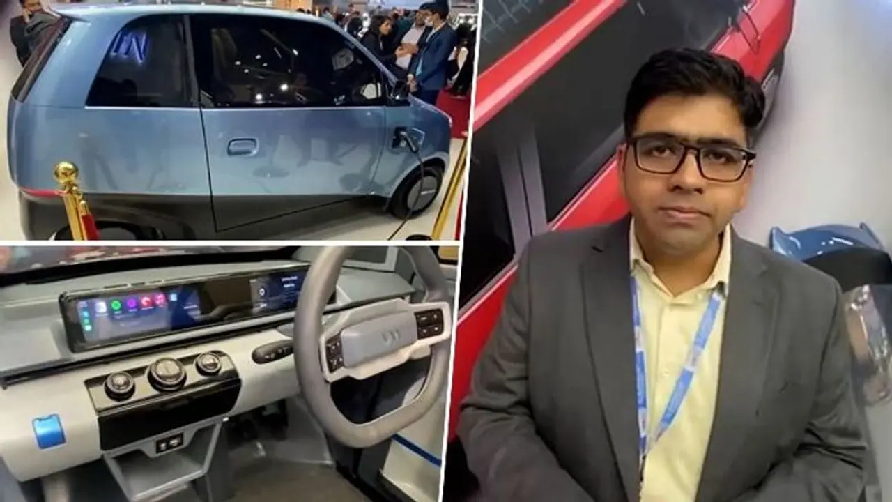 Auto Expo 2023: Meet Eva, India's first electric car with a solar option