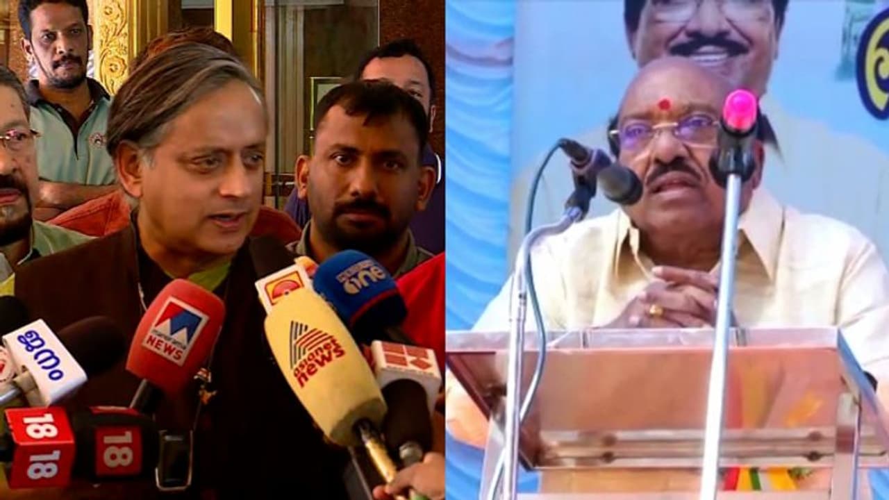  തറവാടി നായർ പരാമർശം: ശശി തരൂരിന്റെ രാഷ്ട്രീയ ഭാവി തീർന്നെന്ന് വെള്ളാപ്പള്ളി