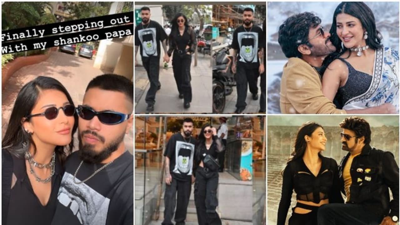 ಸಿನಿಮಾ ಪ್ರಮೋಷನ್‌ಗೆ ಚಕ್ಕರ್; ಬಾಯ್‌ಫ್ರೆಂಡ್ ಜೊತೆ ಶ್ರುತಿ ಹಾಸನ್ ಮಸ್ತಿ, ಫೋಟೋ ವೈರಲ್ 