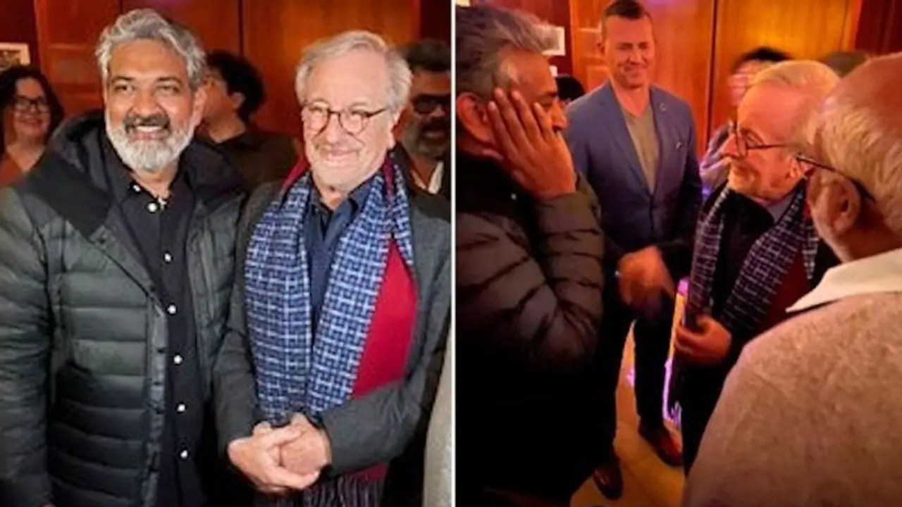 Here's what happened when SS Rajamouli met Steven Spielberg