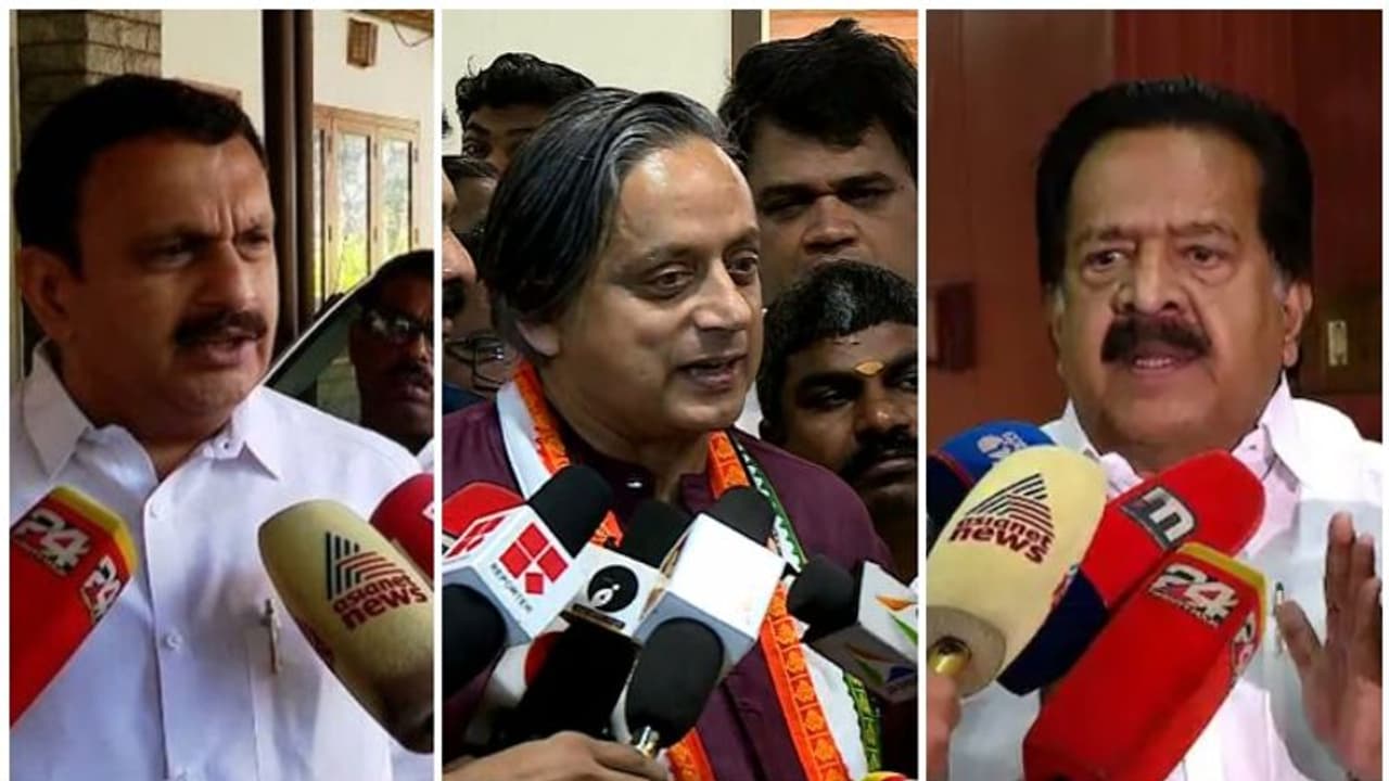 'മുഖ്യമന്ത്രിയാകുന്നവർക്ക് പ്രത്യേക കുപ്പായം ഉണ്ടോ'? ചെന്നിത്തലയെ പരിഹസിച്ച് കെ മുരളീധരന് 'മുഖ്യമന്ത്രിയാകുന്നവർക്ക് പ്രത്യേക കുപ്പായം ഉണ്ടോ'? ചെന്നിത്തലയെ പരിഹസിച്ച് കെ മുരളീധരന്