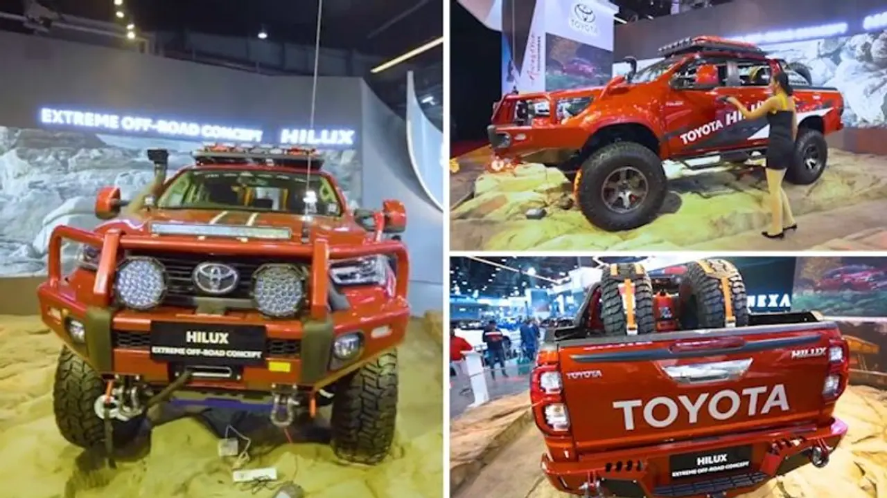 Toyota Hilux extreme off road concept showcased at Auto Expo 2023 Toyota Hilux extreme off road concept showcased at Auto Expo 2023