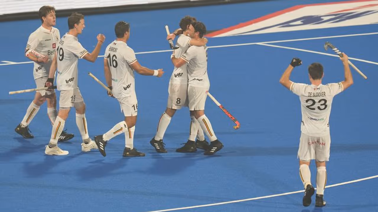 Hockey World Cup 2023: கொரியாவை வீழ்த்தி பெல்ஜியம் அபார வெற்றி..! புள்ளி பட்டியல் அப்டேட் Hockey World Cup 2023: கொரியாவை வீழ்த்தி பெல்ஜியம் அபார வெற்றி..! புள்ளி பட்டியல் அப்டேட்