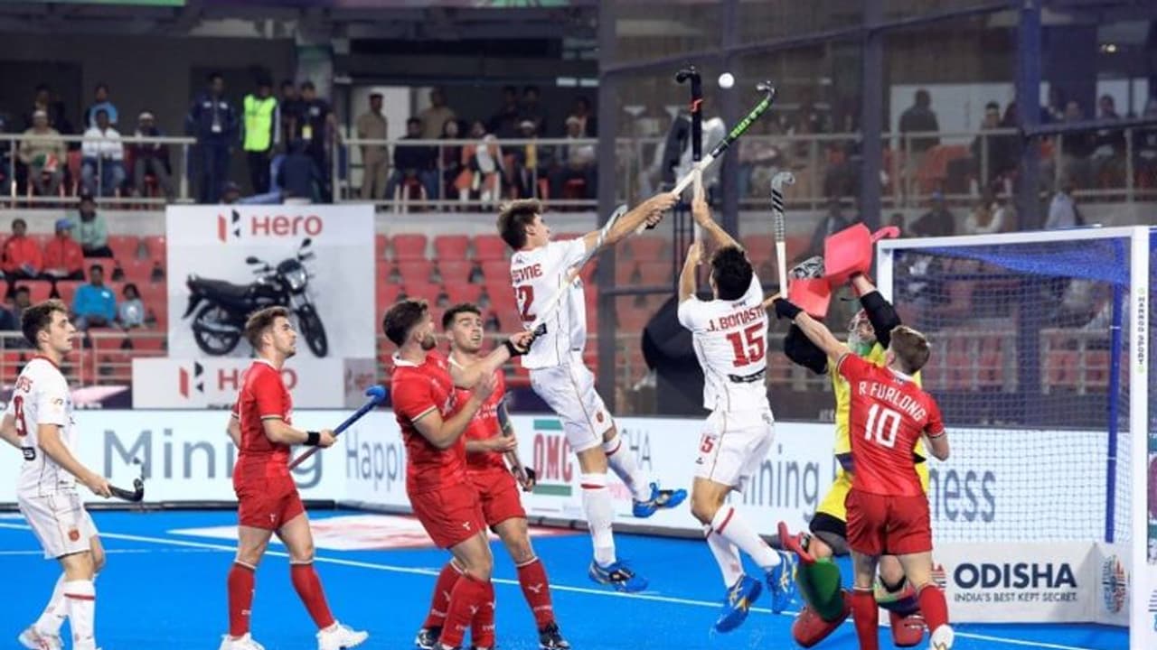 Spain V/S Wales: स्पेन ने वेल्स को 5 1 से हराया, हॉकी वर्ल्ड कप में 8 साल के बाद स्पेन ने जीता पहला मुकाबला Spain V/S Wales: स्पेन ने वेल्स को 5 1 से हराया, हॉकी वर्ल्ड कप में 8 साल के बाद स्पेन ने जीता पहला मुकाबला