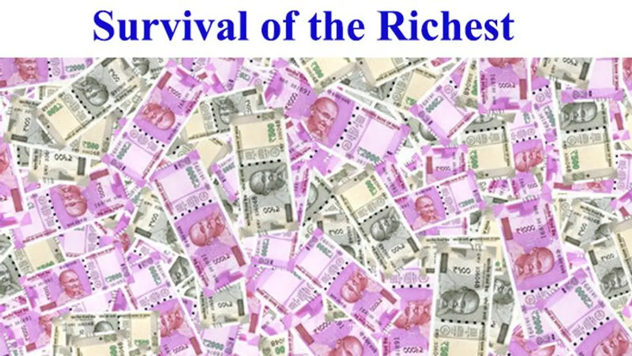 Indian Economy: 1% अमीरों के पास देश की 40% सम्पत्ति, कोरोनाकाल में भी धनवानों की संख्या बढ़ी, पढ़िए रिपोर्ट Indian Economy: 1% अमीरों के पास देश की 40% सम्पत्ति, कोरोनाकाल में भी धनवानों की संख्या बढ़ी, पढ़िए रिपोर्ट