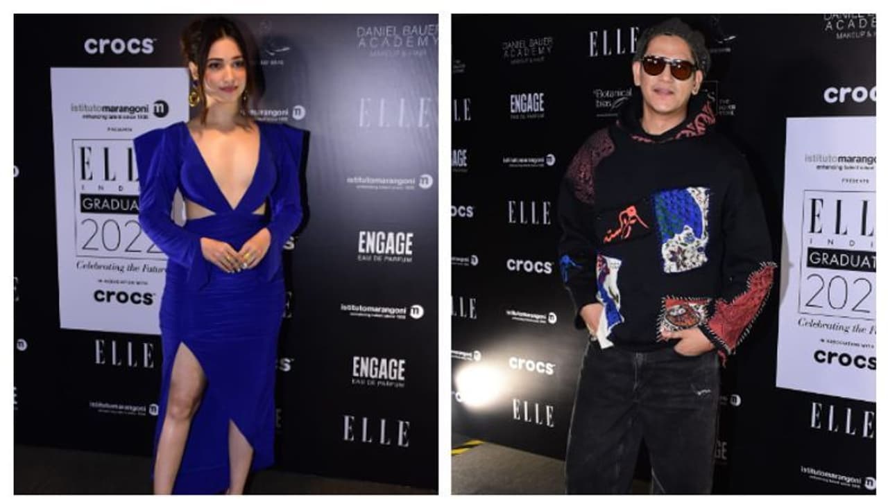 പ്രണയ ജോഡികള് ഒന്നിച്ച് ഒരു വേദിയില്; കിടിലന് ലുക്കില് തമന്നയും വിജയ് വര്മ്മയും പ്രണയ ജോഡികള് ഒന്നിച്ച് ഒരു വേദിയില്; കിടിലന് ലുക്കില് തമന്നയും വിജയ് വര്മ്മയും