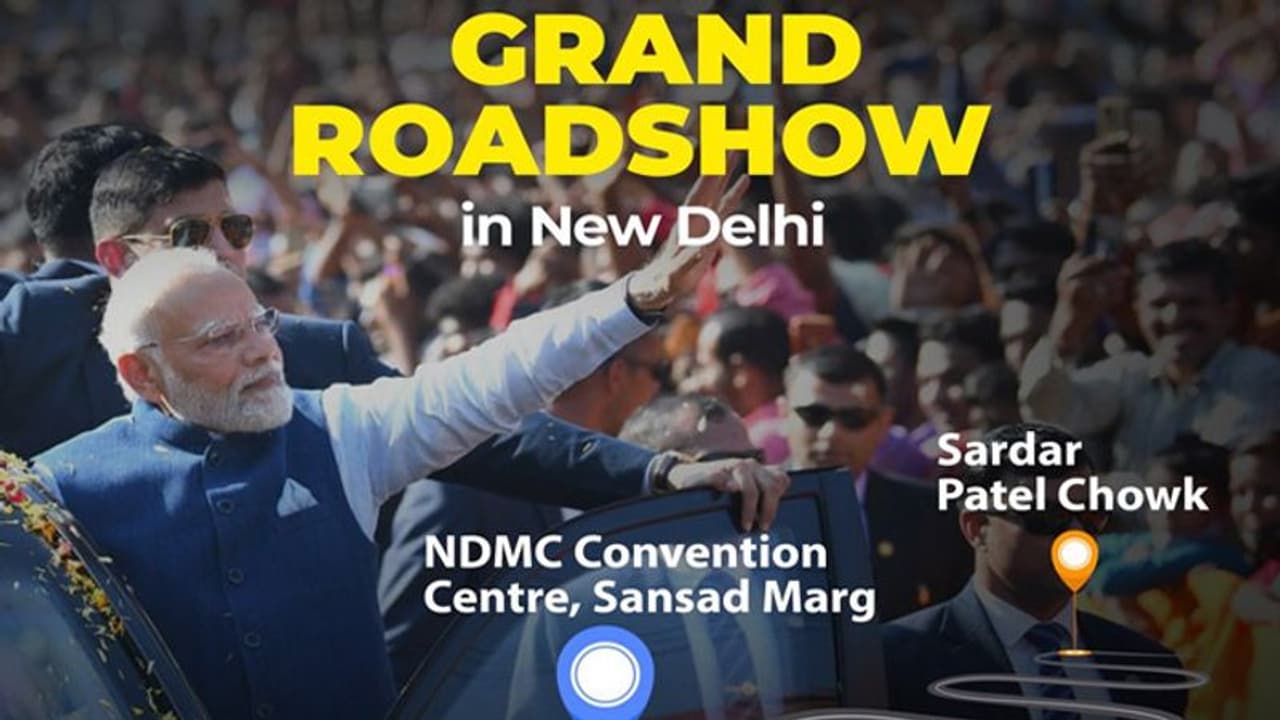लोकसभा चुनाव 2024 की तैयारियां: PM मोदी ने दिल्ली में किया रोड शो