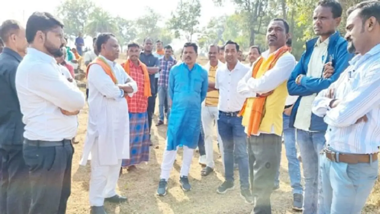 छत्तीसगढ़ में बीजेपी नेता की संदिग्ध मौत, घर से दो किमी दूर मिला शव हत्या की आशंका 