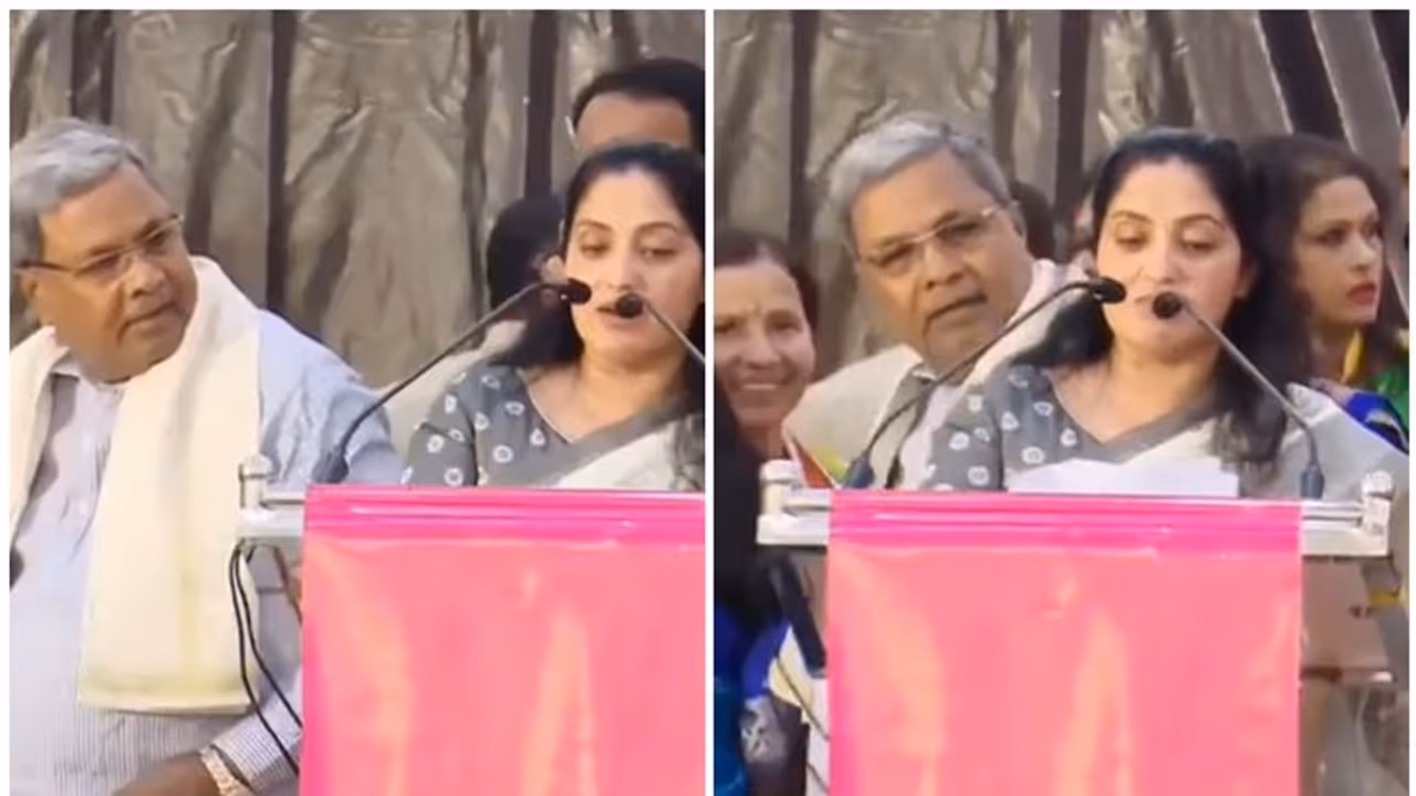 'ಕೆಂಗಣ್ಣಿನಿಂದ ಕೆಕ್ಕರಿಸಿ ನೋಡಿ ನನ್ನನ್ನು ಗೆಲ್ಲಲಾರೆ..' ನಿರೂಪಕಿಯನ್ನು ಸಿದ್ದು ದಿಟ್ಟಿಸಿ ನೋಡಿದ ವಿಡಿಯೋ ವೈರಲ್! 'ಕೆಂಗಣ್ಣಿನಿಂದ ಕೆಕ್ಕರಿಸಿ ನೋಡಿ ನನ್ನನ್ನು ಗೆಲ್ಲಲಾರೆ..' ನಿರೂಪಕಿಯನ್ನು ಸಿದ್ದು ದಿಟ್ಟಿಸಿ ನೋಡಿದ ವಿಡಿಯೋ ವೈರಲ್!