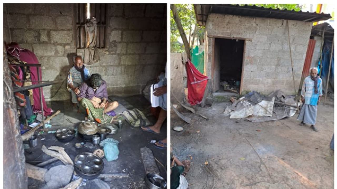 റേഷൻകാർഡുണ്ടെങ്കിലും ആധാർ കാർഡില്ല; മാനസികരോ​ഗിയായ ഭാര്യയും കിടപ്പിലായ മകനും; ദുരിതക്കടലിൽ ഒരു കുടുംബം