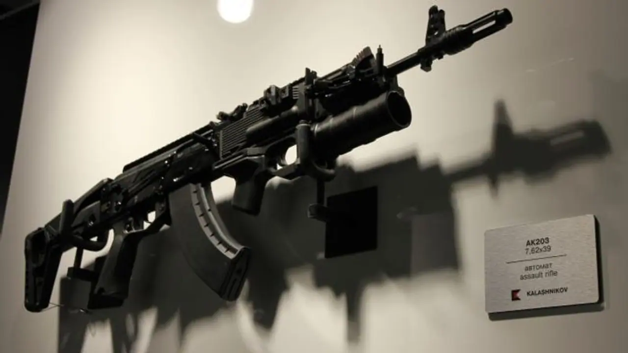 AK 203 assault rifle manufacturing begins; first batch from Korwa plant expected by March AK 203 assault rifle manufacturing begins; first batch from Korwa plant expected by March