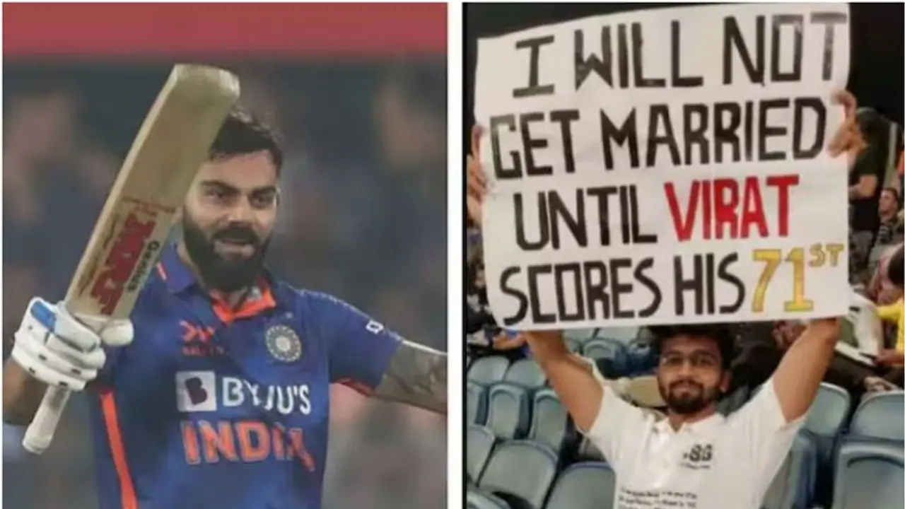 కోహ్లీ సెంచరీ కొడితే గానీ పెళ్లి చేసుకోనన్నాడు.. ఇప్పుడేమో పరుగుల వరదకు ఉబ్బితబ్బిబ్బవుతున్నాడు.. కోహ్లీ సెంచరీ కొడితే గానీ పెళ్లి చేసుకోనన్నాడు.. ఇప్పుడేమో పరుగుల వరదకు ఉబ్బితబ్బిబ్బవుతున్నాడు..