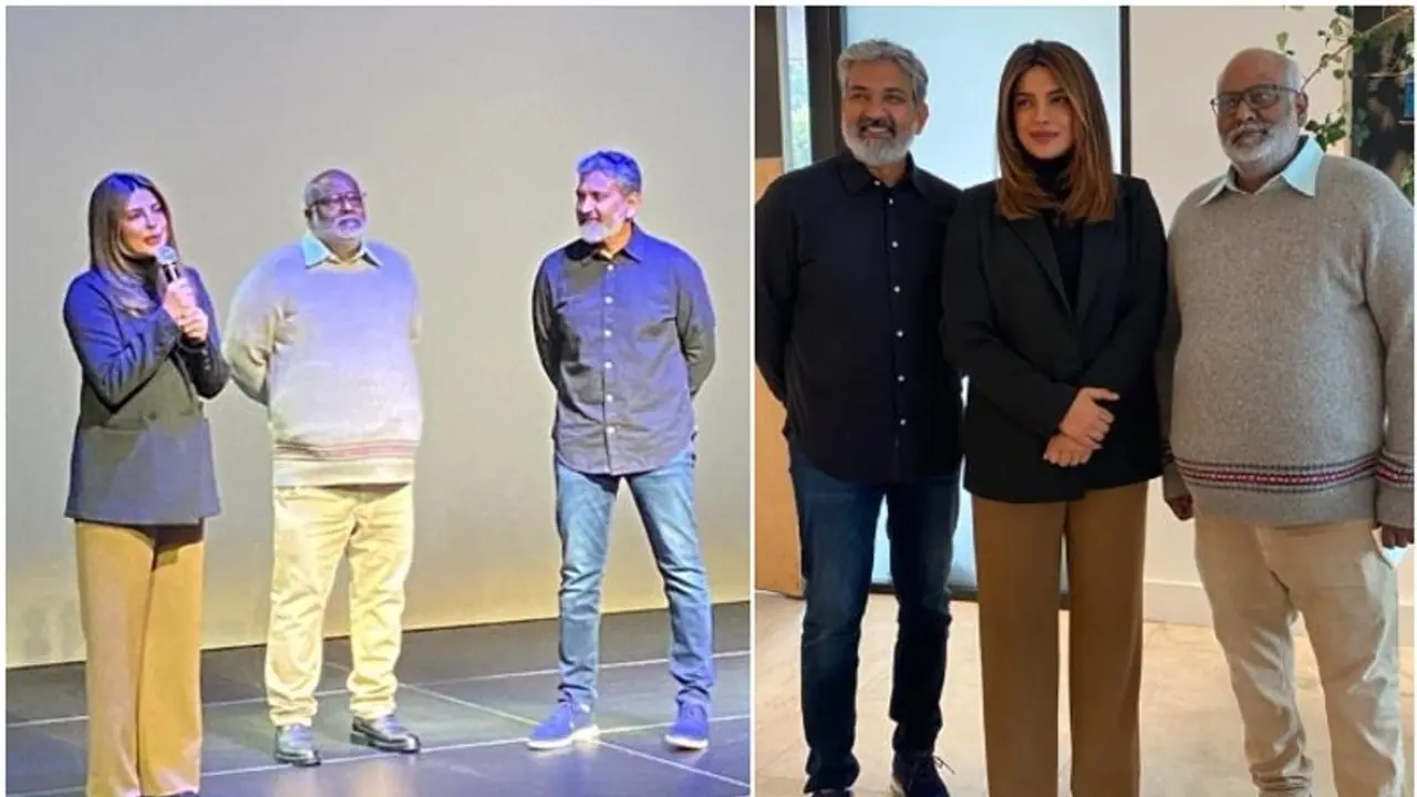 ಈ ಸಿನಿಮಾ ಪಯಣಕ್ಕೆ ನಾನು ಕೊಡುಗೆ ನೀಡ್ತೀನಿ; ರಾಜಮೌಳಿ ಜೊತೆ RRR ವೀಕ್ಷಿಸಿ ಪ್ರಿಯಾಂಕಾ ಚೋಪ್ರಾ ಹೇಳಿಕೆ