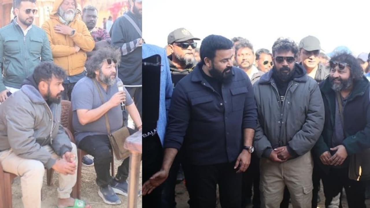 'മലൈക്കോട്ടൈ വാലിബനുവേണ്ടി കണ്ണും കാതും തുറന്നിരിക്കുന്നവര്‍ക്ക്'; ആദ്യദിന ചിത്രങ്ങളുമായി മോഹന്‍ലാല്‍