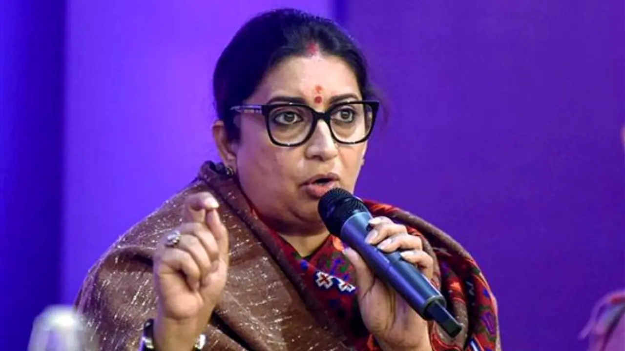 Hindenburg Adani row: Smriti Irani slams Congress for disrupting proceedings in Parliament Hindenburg Adani row: Smriti Irani slams Congress for disrupting proceedings in Parliament