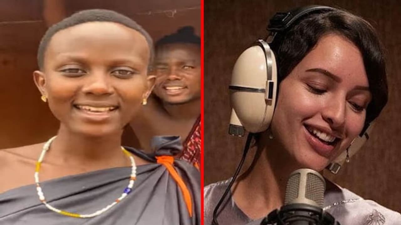 'बलमा घोड़े पे क्यों सवार हैं?' गाने को किम पॉल की बहन नीमा ने गाकर बनाया ऐसा वीडियो, फैंस हुए क्रेजी 'बलमा घोड़े पे क्यों सवार हैं?' गाने को किम पॉल की बहन नीमा ने गाकर बनाया ऐसा वीडियो, फैंस हुए क्रेजी