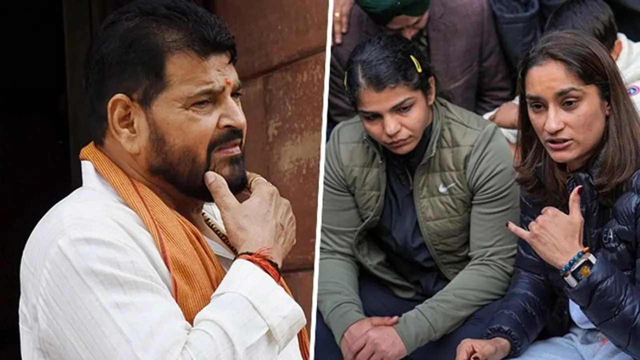 Wrestlers vs WFI Chief: Brij Bhushan Sharan Singh sends 'poetic' message amid protests   WATCH