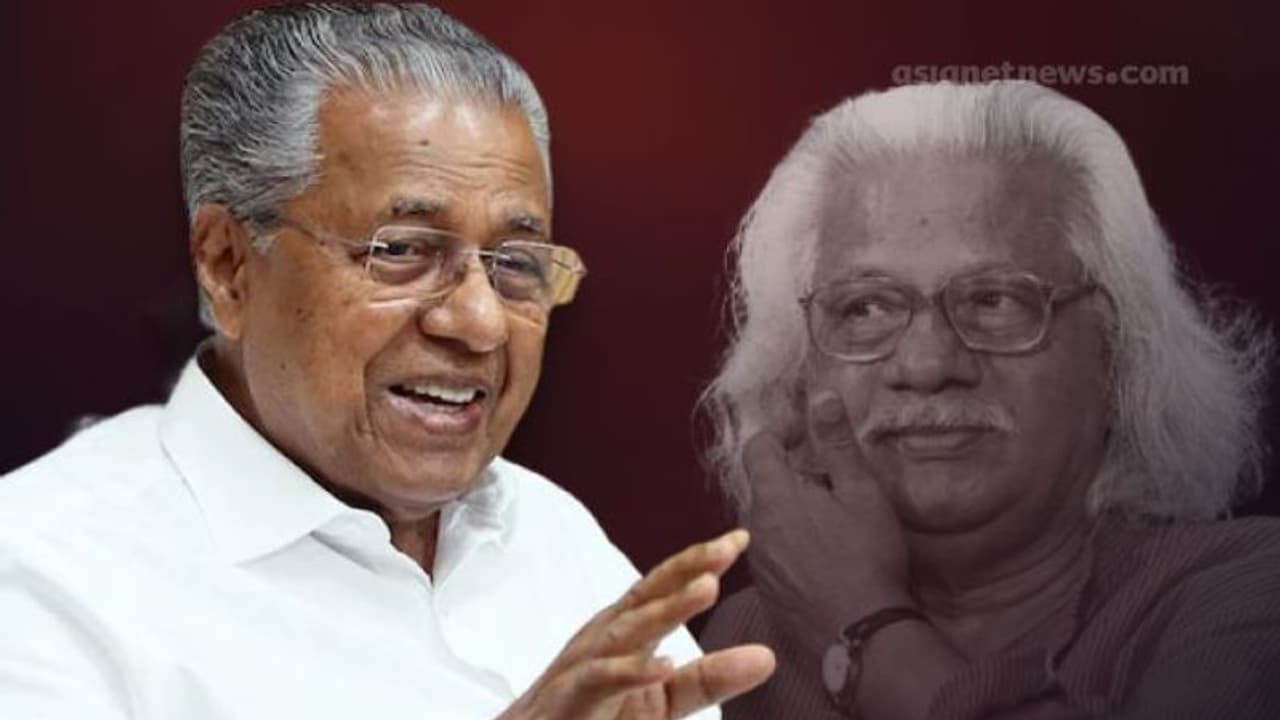 'അന്തര്ദേശീയ രംഗത്തെ മലയാള സിനിമയുടെ ബ്രാന്ഡ് അംബാസിഡര്', അടൂരിനെ പുകഴ്ത്തി പിണറായി 'അന്തര്ദേശീയ രംഗത്തെ മലയാള സിനിമയുടെ ബ്രാന്ഡ് അംബാസിഡര്', അടൂരിനെ പുകഴ്ത്തി പിണറായി