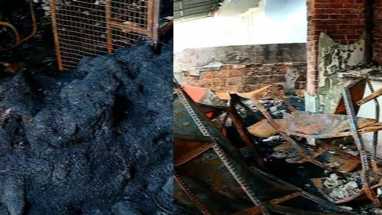 കൊച്ചിയിൽ ചെരുപ്പ് കമ്പനി കത്തി നശിച്ചു, കത്തിച്ചതെന്ന് ഉടമയുടെ പരാതി, പൊലീസ് അന്വേഷണം ആരംഭിച്ചു കൊച്ചിയിൽ ചെരുപ്പ് കമ്പനി കത്തി നശിച്ചു, കത്തിച്ചതെന്ന് ഉടമയുടെ പരാതി, പൊലീസ് അന്വേഷണം ആരംഭിച്ചു