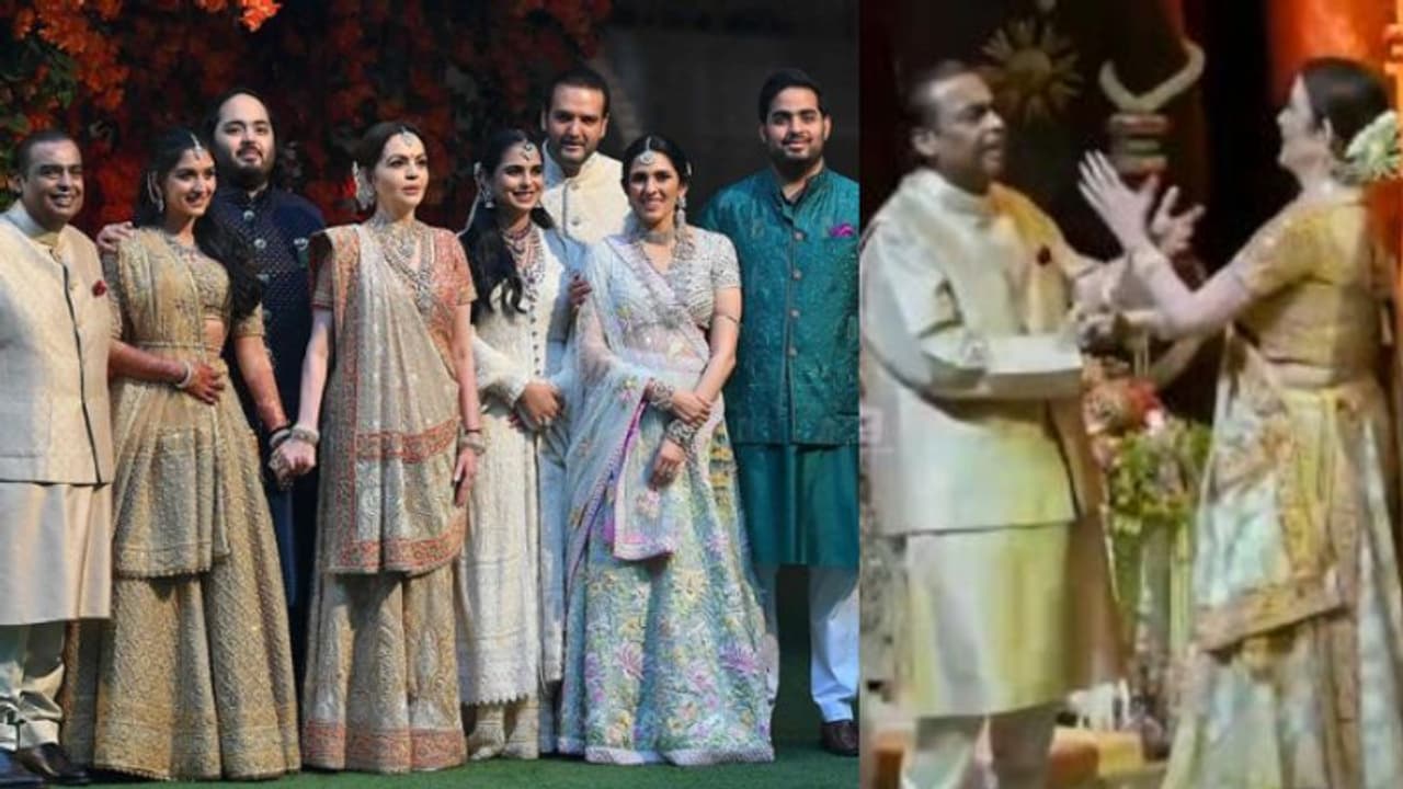 കിടിലന്‍ സര്‍പ്രൈസുമായി മുകേഷ് അംബാനിയും നിതയും; നൃത്ത വീഡിയോ വൈറല്‍